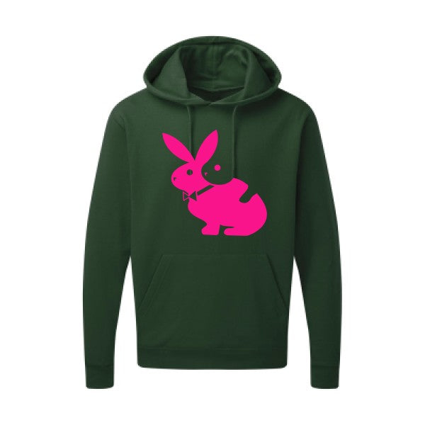 hot  |Sweat  capuche humoristique Rose fluo 