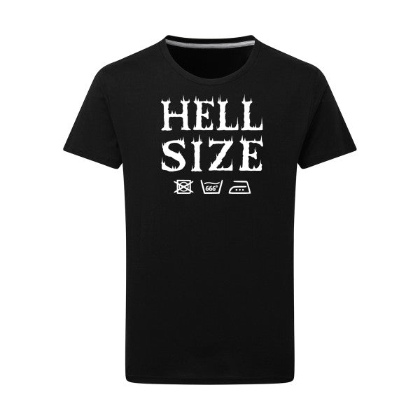 HELL SIZE ! - Flex Blanc Tshirt original Dark Black  4XL