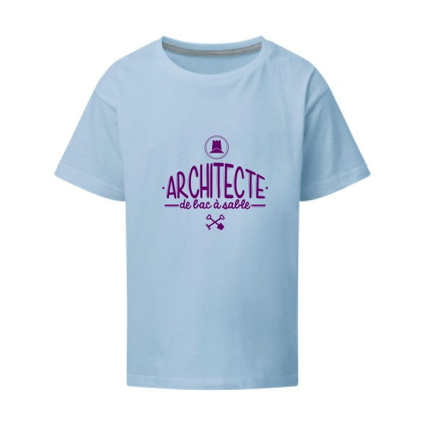 Architecte de bac à sable Flex Violet SG - Kids T-shirt enfant Sky Taille 152 (11-12/2XL)