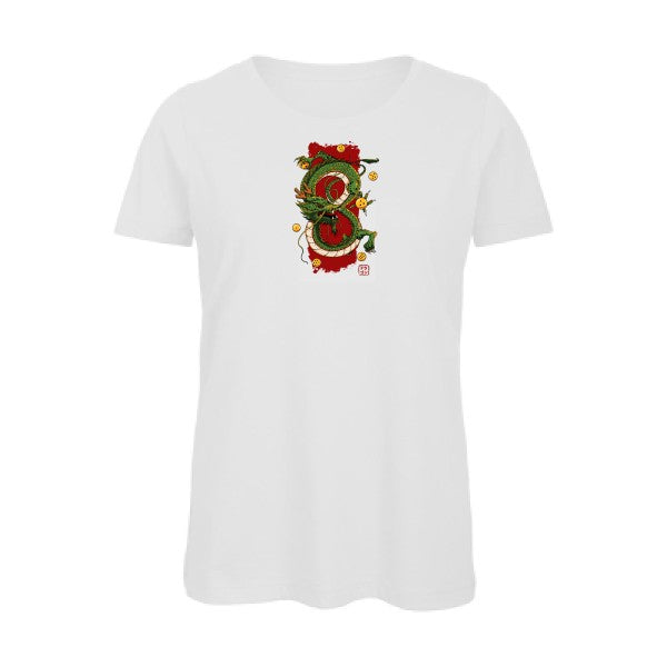 Shenron- - t-shirt original femme White