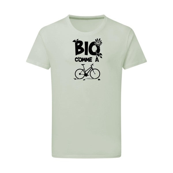 Bio comme un vélo - Flex noir Tshirt original Pastel Macchiato  2XL