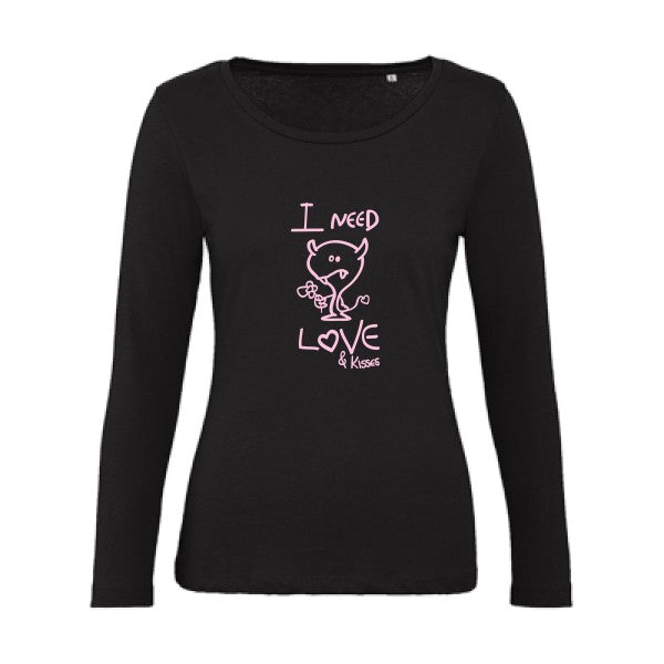 LOVER Rose |   T shirt manches longues femme|100% bio