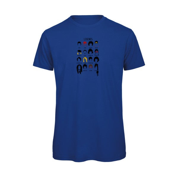 T-shirt humour original legends T Shirt couleur Royal Blue