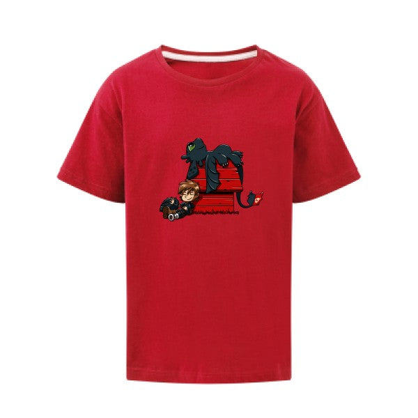 Dragon Peanuts SG - Kids T-shirt enfant Red Taille 152 (11-12/2XL)