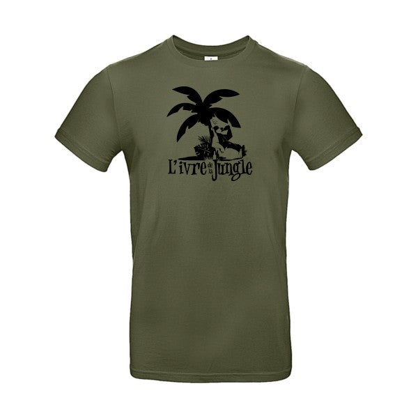 L'ivre de la jungleFlex noir - E190 T-shirt|Urban Khaki||2XL