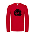 bricoleur d enfer - t shirt- manches- longues- original- humour- Red impression Face