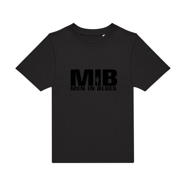 T-shirt original enfant Men-in-blues couleur Black flex Noir