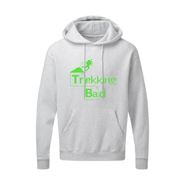 Trekking bad Vert fluo SG - Hooded Sweatshirt Sweat capuche