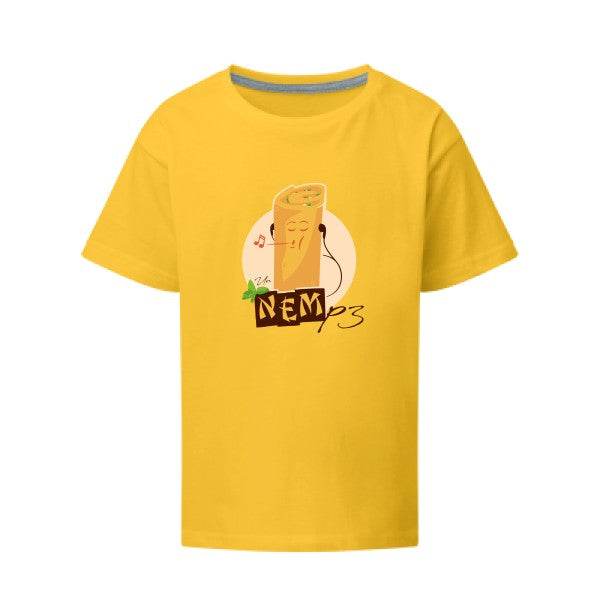 NEMp3 SG - Kids T-shirt enfant sunflower Taille 140 (9-10/XL)