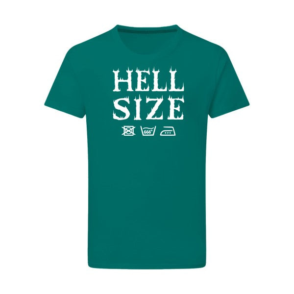 HELL SIZE ! - Flex Blanc Tshirt original Emerald Green  2XL