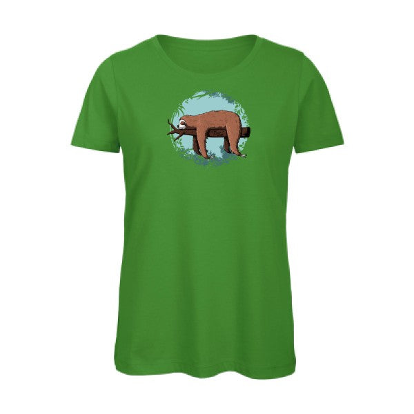 Home-sleep-home- - t-shirt original femme Real Green