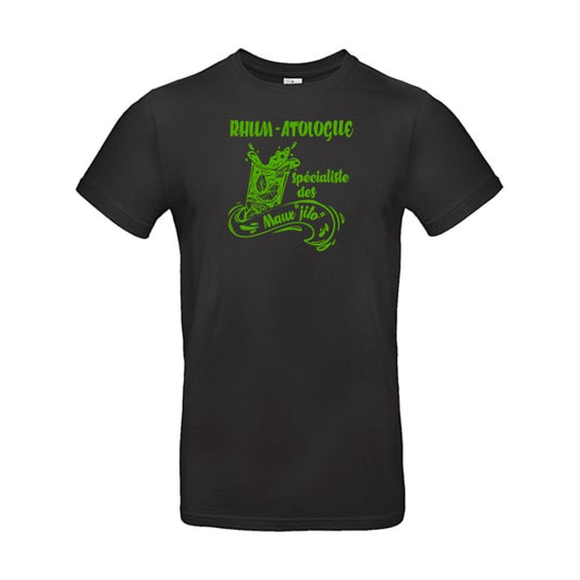 Rhum-atologue flex Vert pomme B&C - E190 T-shirt|Black||5XL