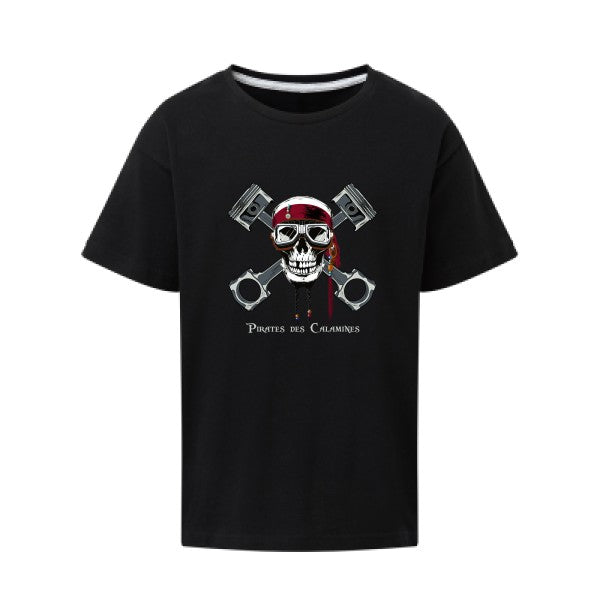 Pirates des Calamines SG - Kids T-shirt enfant Dark Black Taille 152 (11-12/2XL)