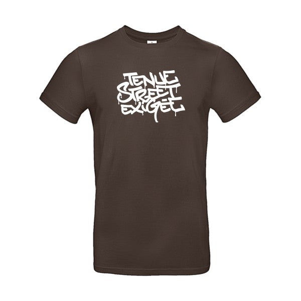 Tenue street exigée B&C- T-shirt E190|Brown||2XL