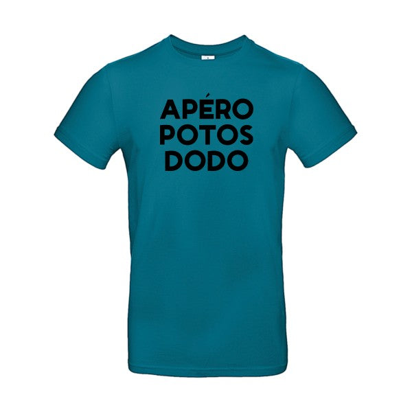 Apéro Potos Dodo  Flex noir |E190 T-shirt|Diva Blue||2XL