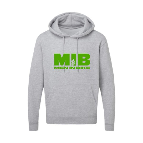 MEN IN BIKE Vert pomme SG - Hooded Sweatshirt Sweat capuche