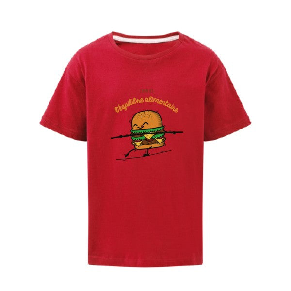 BURGER ADDICT SG - Kids T-shirt enfant Red Taille 152 (11-12/2XL)