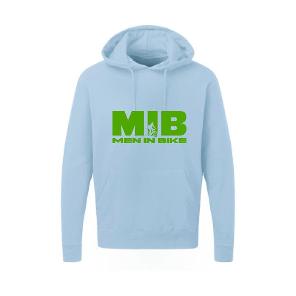 MEN IN BIKE Vert pomme SG - Hooded Sweatshirt Sweat capuche