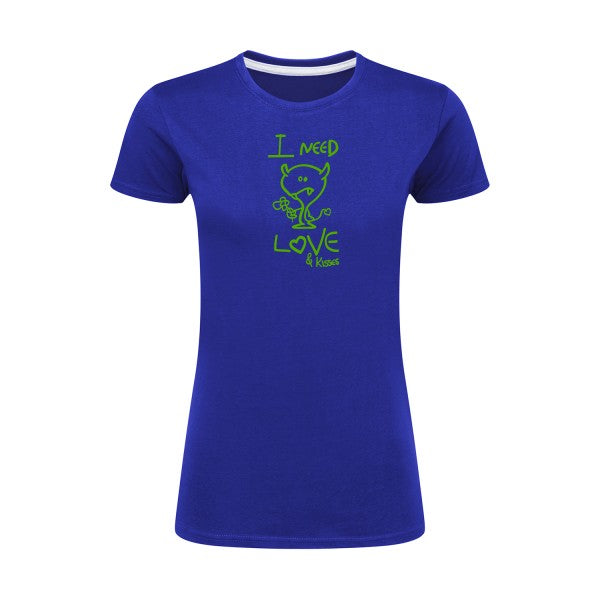 LOVER | Vert pomme |T shirt original femme|SG