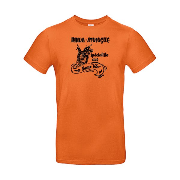 Rhum-atologue flex noir B&C - E190 T-shirt|Urban Orange||2XL