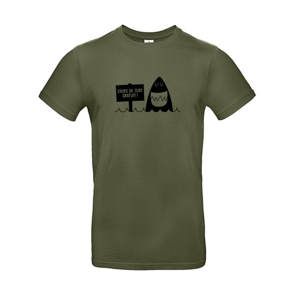 Cours de surfFlex noir- T-shirt E190|Urban Khaki||2XL