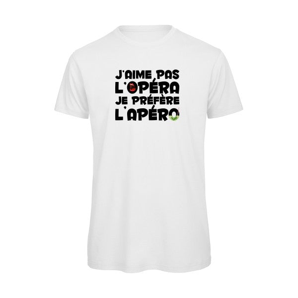 T-shirt humour original Operapero T Shirt couleur White