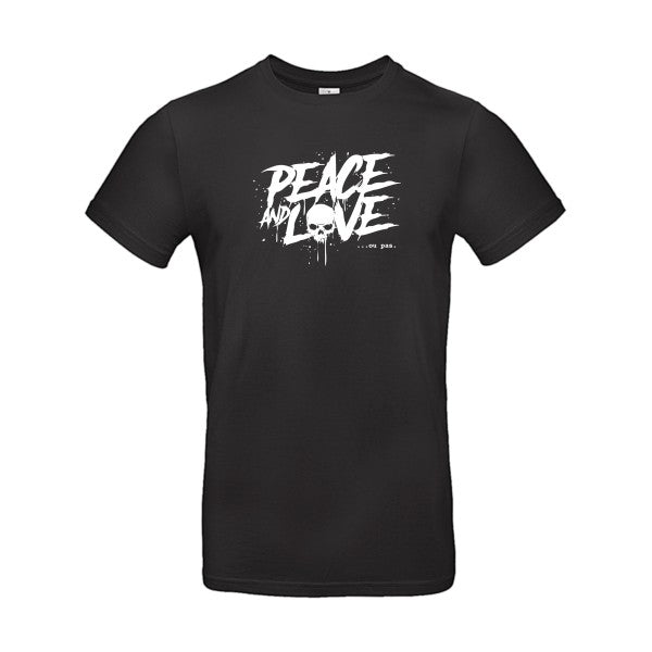 Peace or no peace Blanc B&C - E190 T-shirt