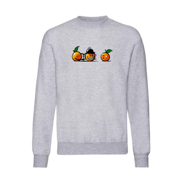 Orange Mécanique Fruit of the loom 280 g/m² Sweat shirt