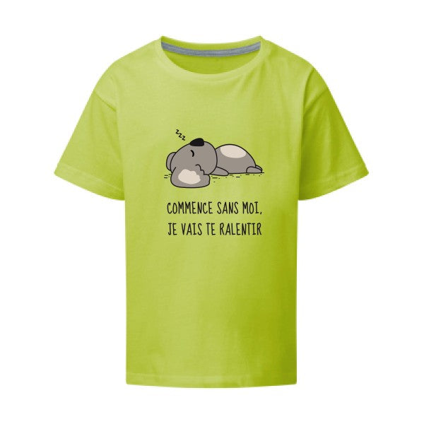 Dormir SG - Kids T-shirt enfant Lime Taille 152 (11-12/2XL)