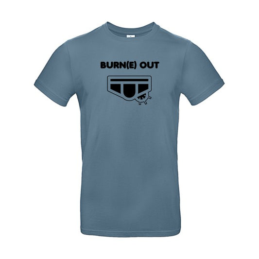 Burn(e) OutFlex noir- T-shirt E190|Stone Blue||2XL