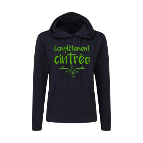 Complètement cintré Vert pomme |Sweat original à capuche Femme