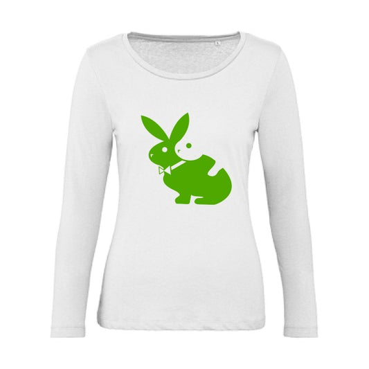 hot  Vert pomme |   T shirt manches longues femme|100% bio