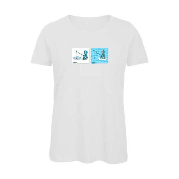 Fishing-in-Arctic- - t-shirt original femme White