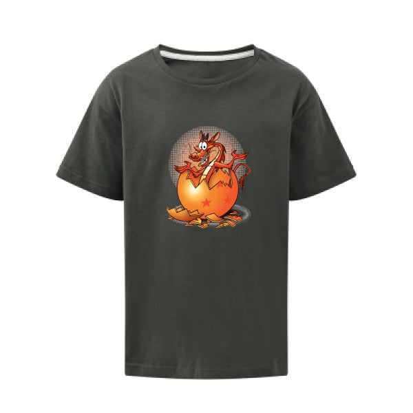 Dragon surprise SG - Kids T-shirt enfant Charcoal Taille 152 (11-12/2XL)