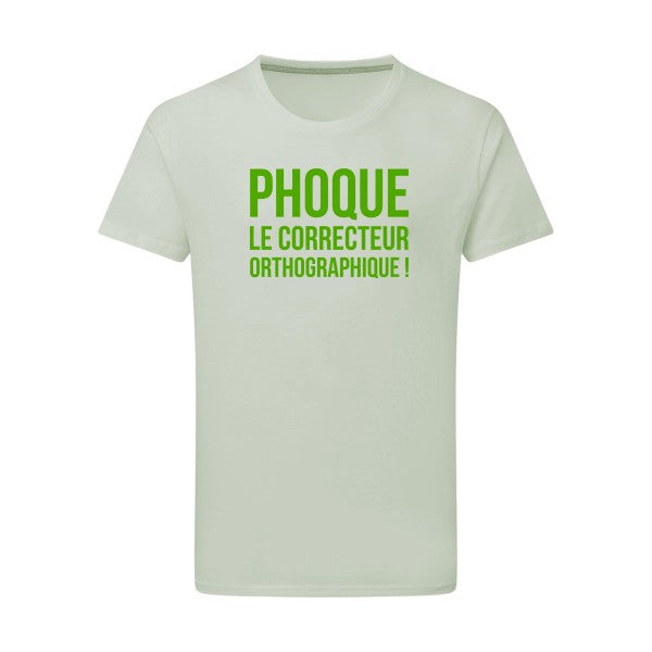 Phoque - Flex Vert pomme Tshirt original Pastel Macchiato  2XL