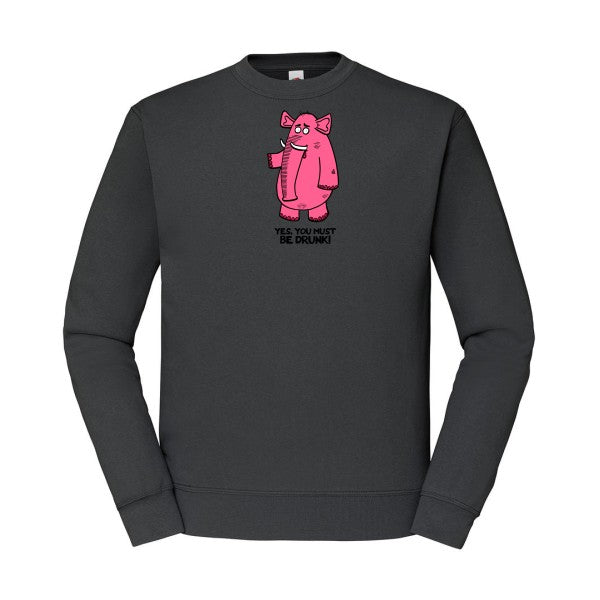 Pink elephant Fruit of the loom 280 g/m² Sweat shirt