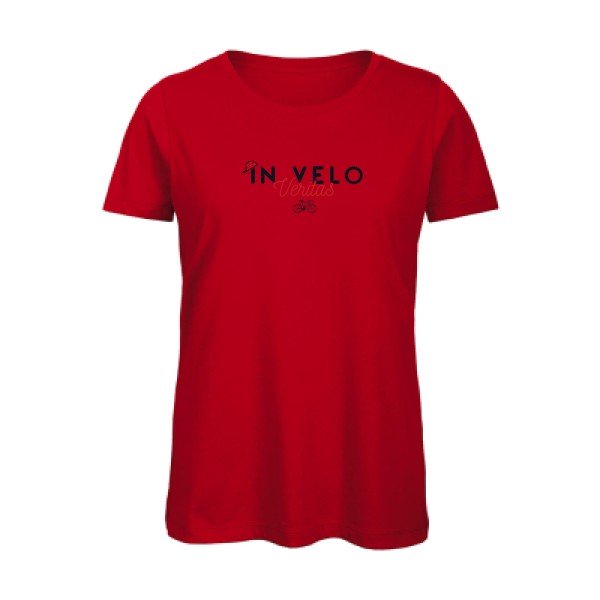 In-Velo-Veritas- T-shirt original - t-shirt original femme Red