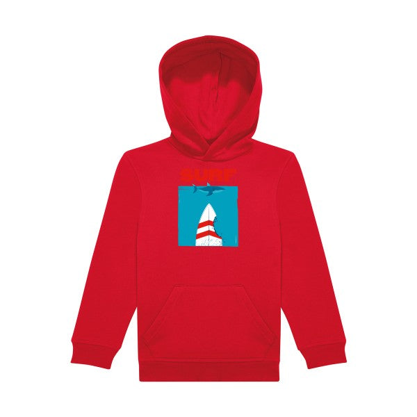 sweat capuche enfant Red SURF