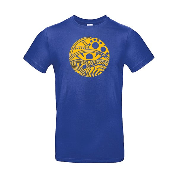 EyeFlex jaune or- T-shirt E190|Cobalt Blue||2XL