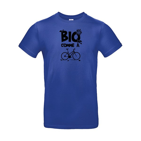 Bio comme un vélo flex noir B&C - E190 T-shirt|Cobalt Blue||2XL