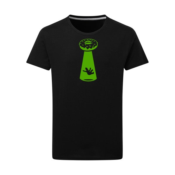 Donut Ovni vert pomme -Flex vert pomme sur T-shirt SG  Dark Black  4XL