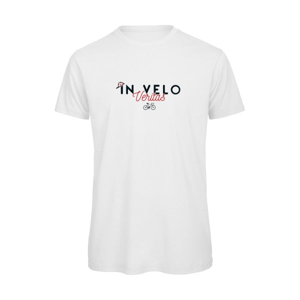 T-shirt humour original In Velo Veritas T Shirt couleur White