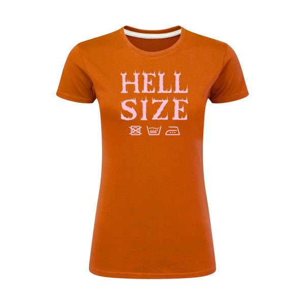 HELL SIZE ! Rose |T shirt original femme|SG