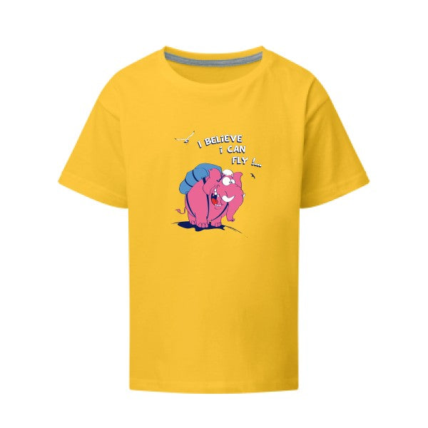 Just believe you can fly  SG - Kids T-shirt enfant sunflower Taille 140 (9-10/XL)