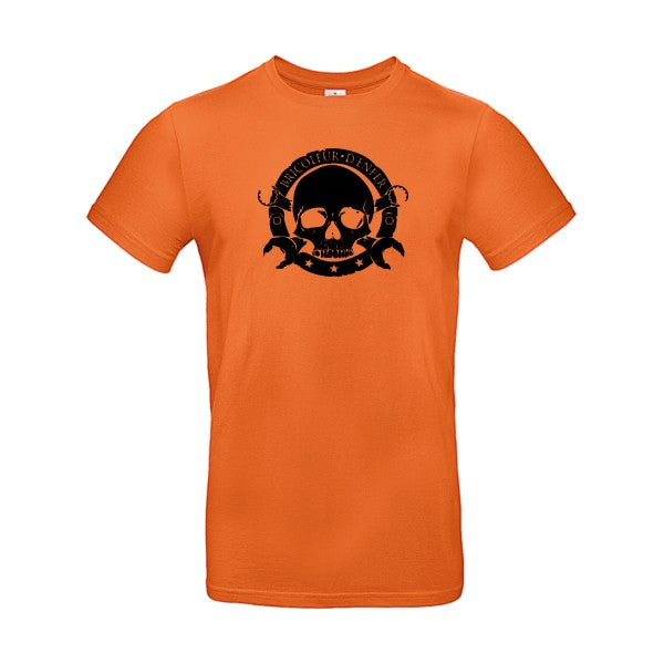 bricoleur d'enfer flex noir B&C - E190 T-shirt|Urban Orange||2XL