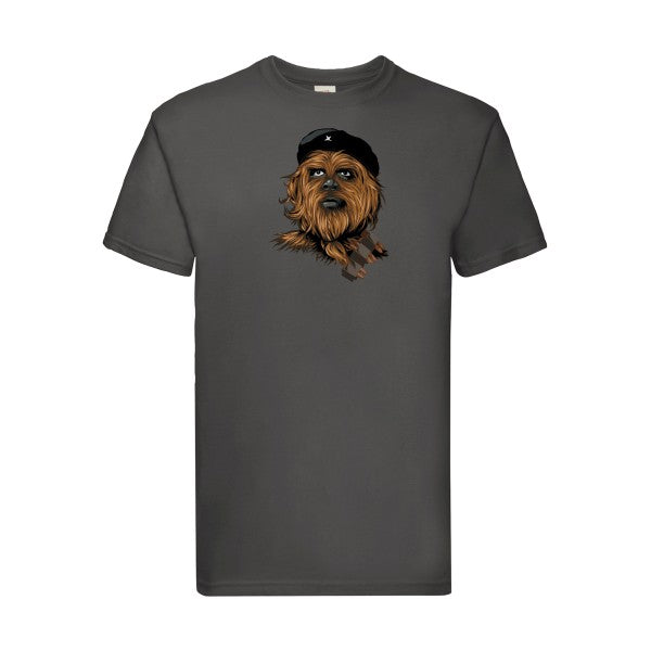 Chewie guevara Fruit of the loom 205 g/m² T-shirt/ light graphite