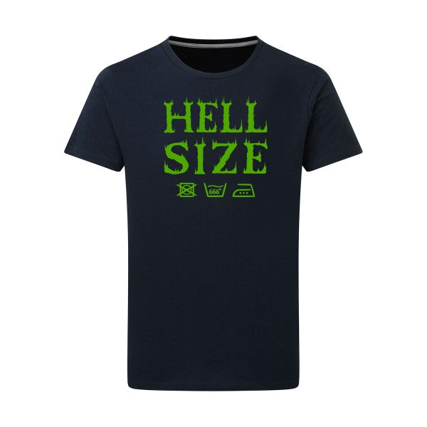 HELL SIZE ! - Flex Vert pomme Tshirt original Navy  5XL