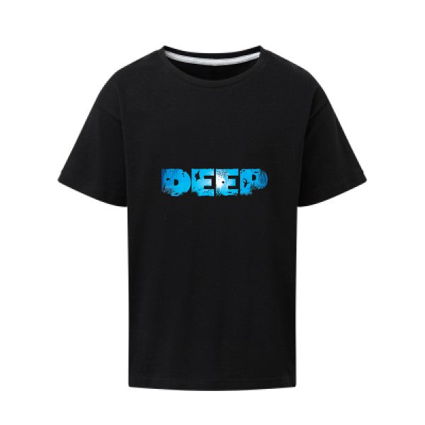 deep SG - Kids T-shirt enfant Dark Black Taille 152 (11-12/2XL)