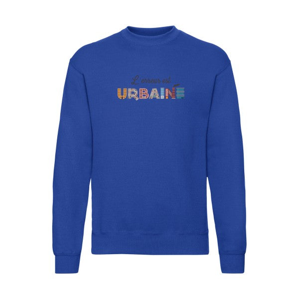 L'erreur est urbaine Fruit of the loom 280 g/m² Sweat shirt