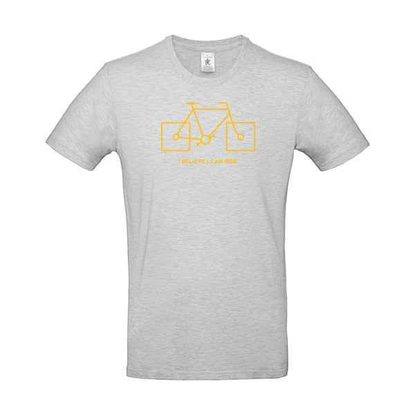 I believe I can rideFlex jaune or - E190 T-shirt|Ash||2XL